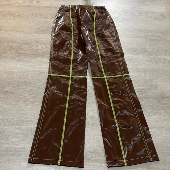 I.AM.GIA Callisto Faux Leather Contrast Stitch Pant - Picture 5 of 9